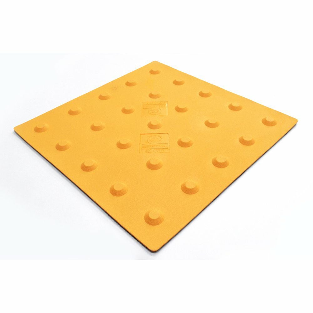 点字タイル　16枚 点字 ブロック 40cm角 止まれ（点状） 誘導 警告タイル 視覚障害者用