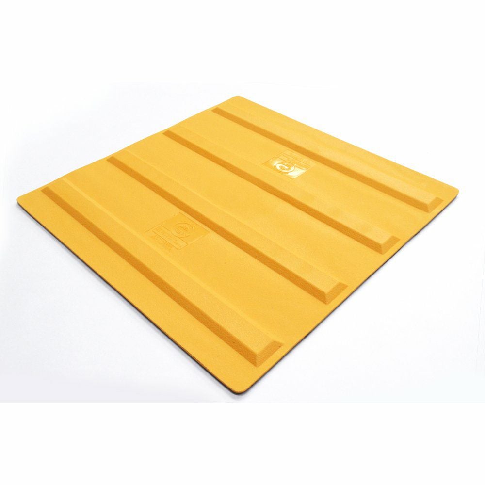 点字 ブロック 40cm角 進め（線状） 誘導 警告タイル 視覚障害者用 路面標示用品 10枚セット