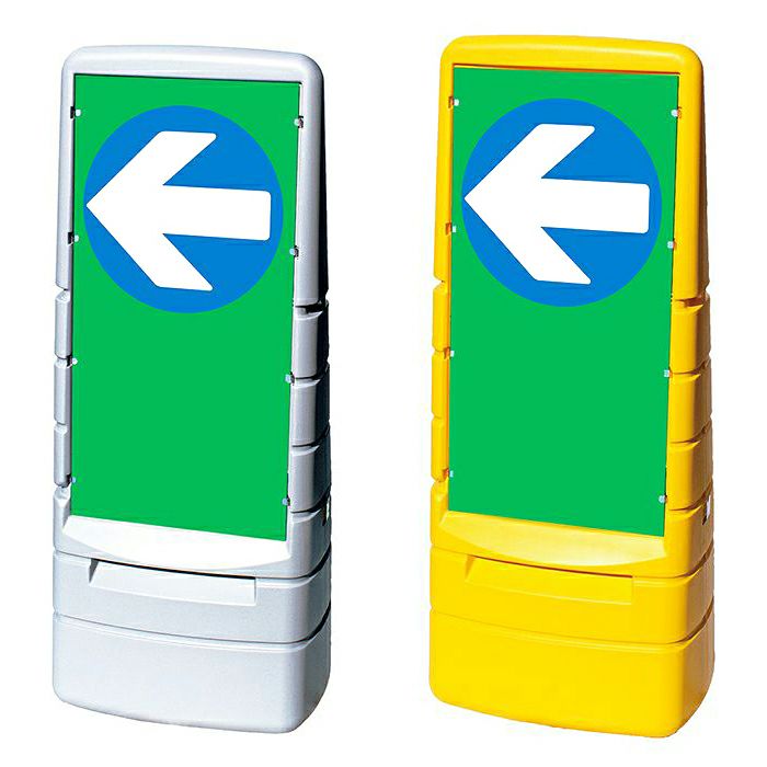 樹脂スタンド看板 マルチポップサイン 「 ←左矢印 」 大型自立スタンド