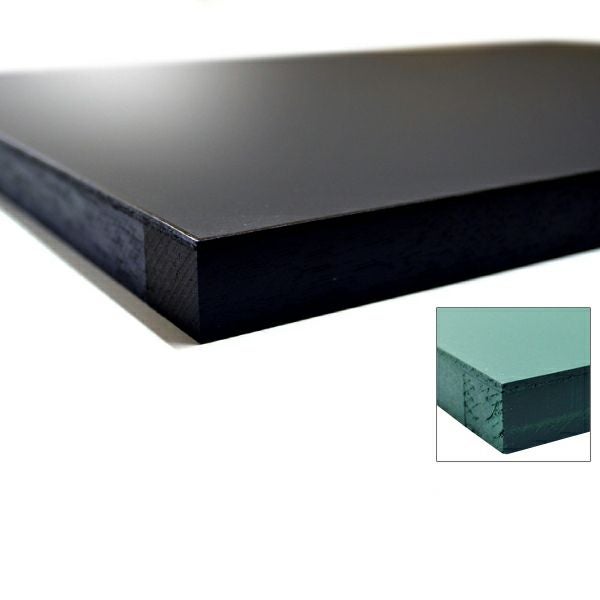 【特注】マーカー用木製黒板（ブラック／グリーン） 枠なし 短辺61～90cm 長辺91～120cm 厚さ21mm