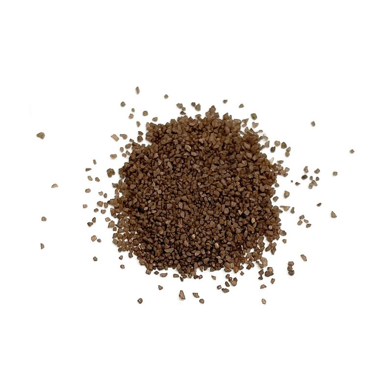 カラーサンド こげ茶色 100g 1mm 砂 アクリリカル