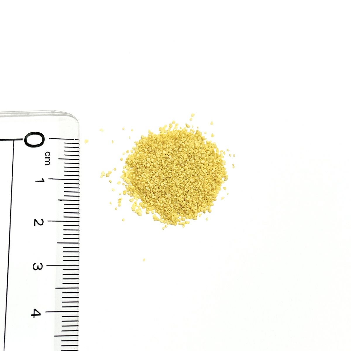 カラーサンド ひまわりイエロー 100g 1mm 砂 アクリリカル