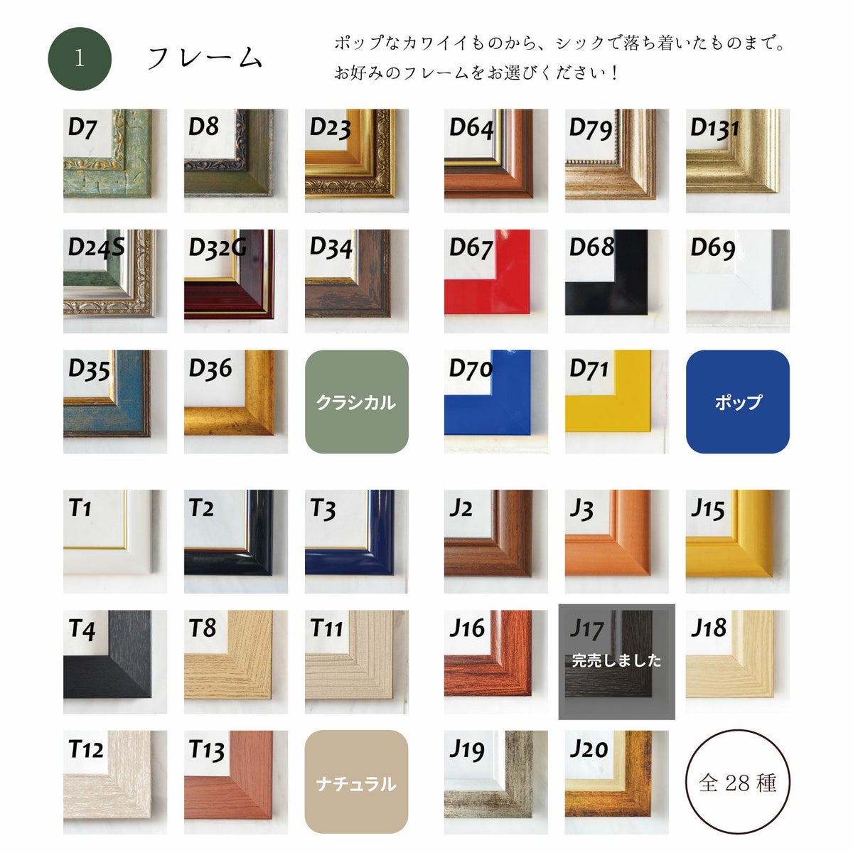 ゲスト参加型結婚証明書 選べるフレーム 名入れ印刷