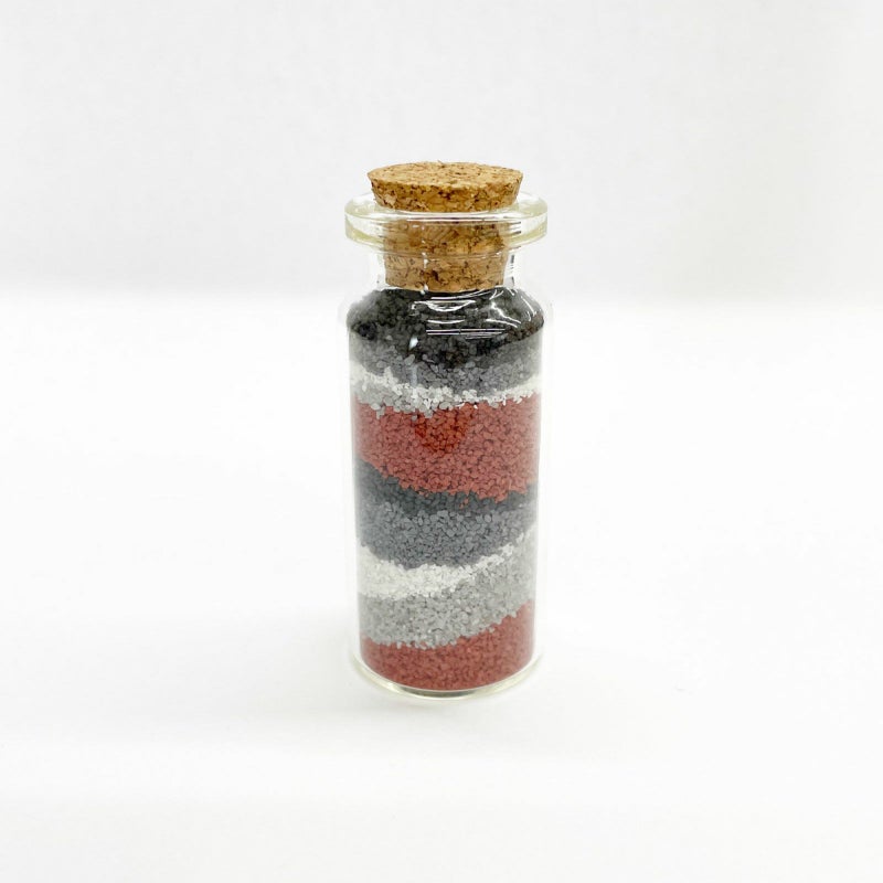 カラーサンド 各色100g 5色セット 計500g 5.warmnordic(0102030406) 1mm 砂 アクリリカル サンドセレモニー