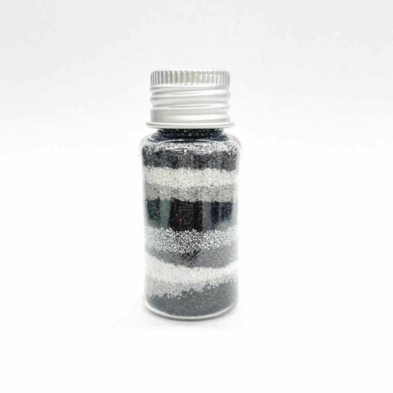 カラーサンド 各色100g 5色セット 計500g 19.steal(0102030416) 1mm 砂 アクリリカル サンドセレモニー