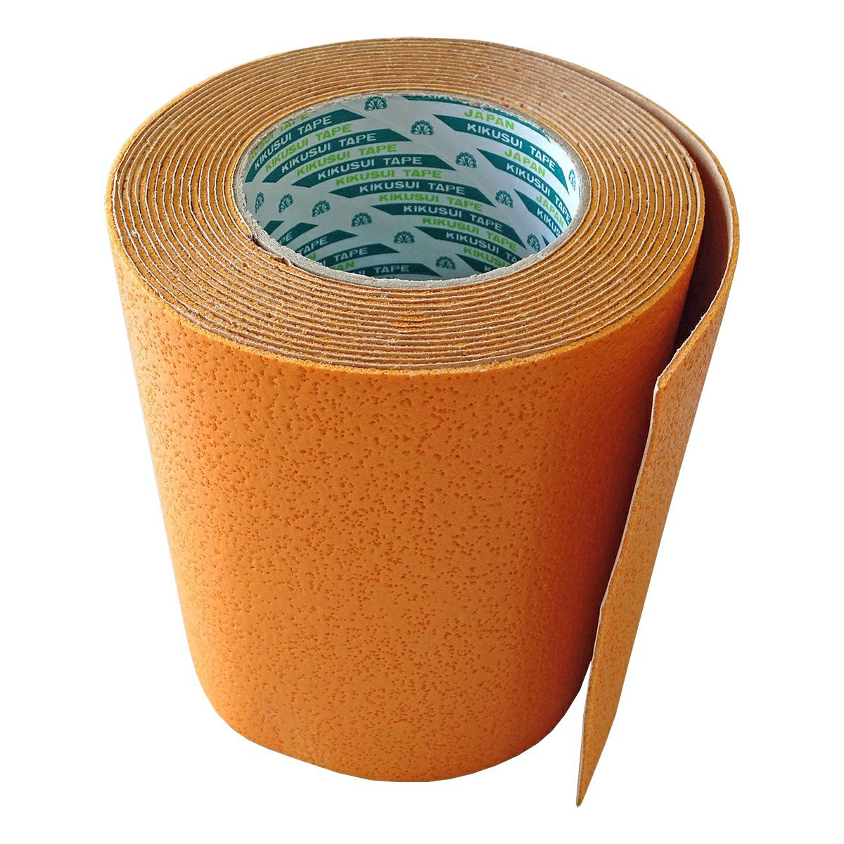 駐車場ラインテープ（幅15cm×5m）黄線 夜間でも視認性が高いガラスビーズ入り オレンジ色　アスファルト・コンクリート