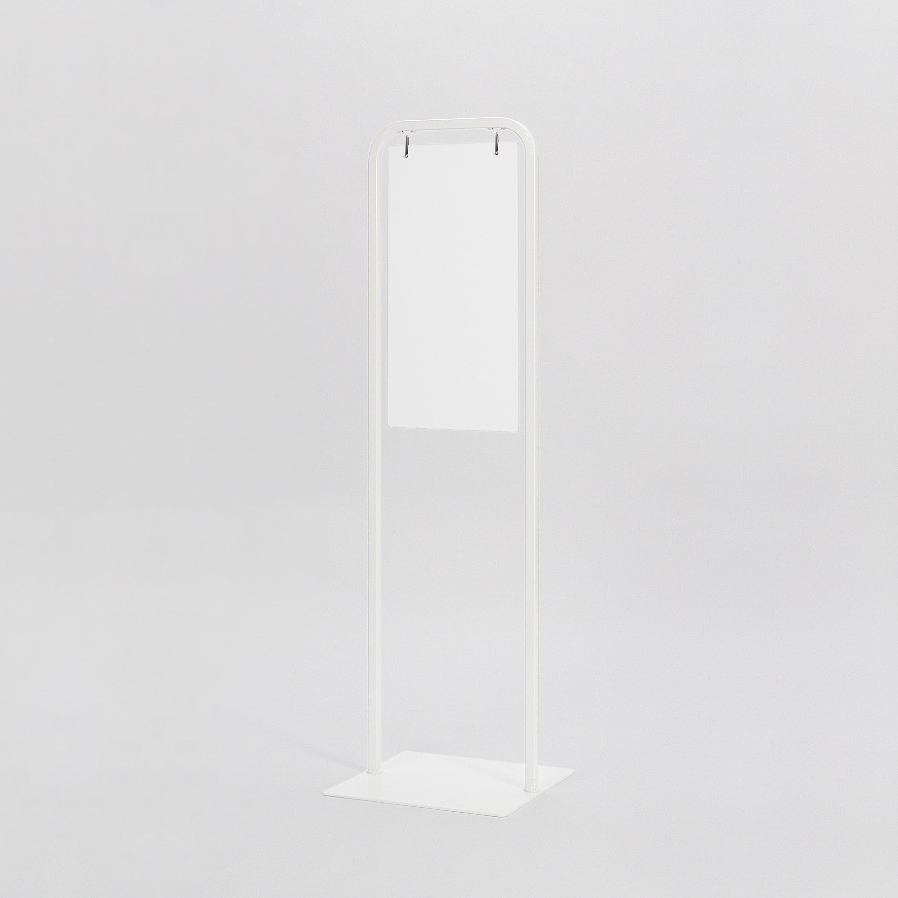 おしゃれ立て看板 スリムT型 260ｘ520mm 白色 無地 屋内仕様