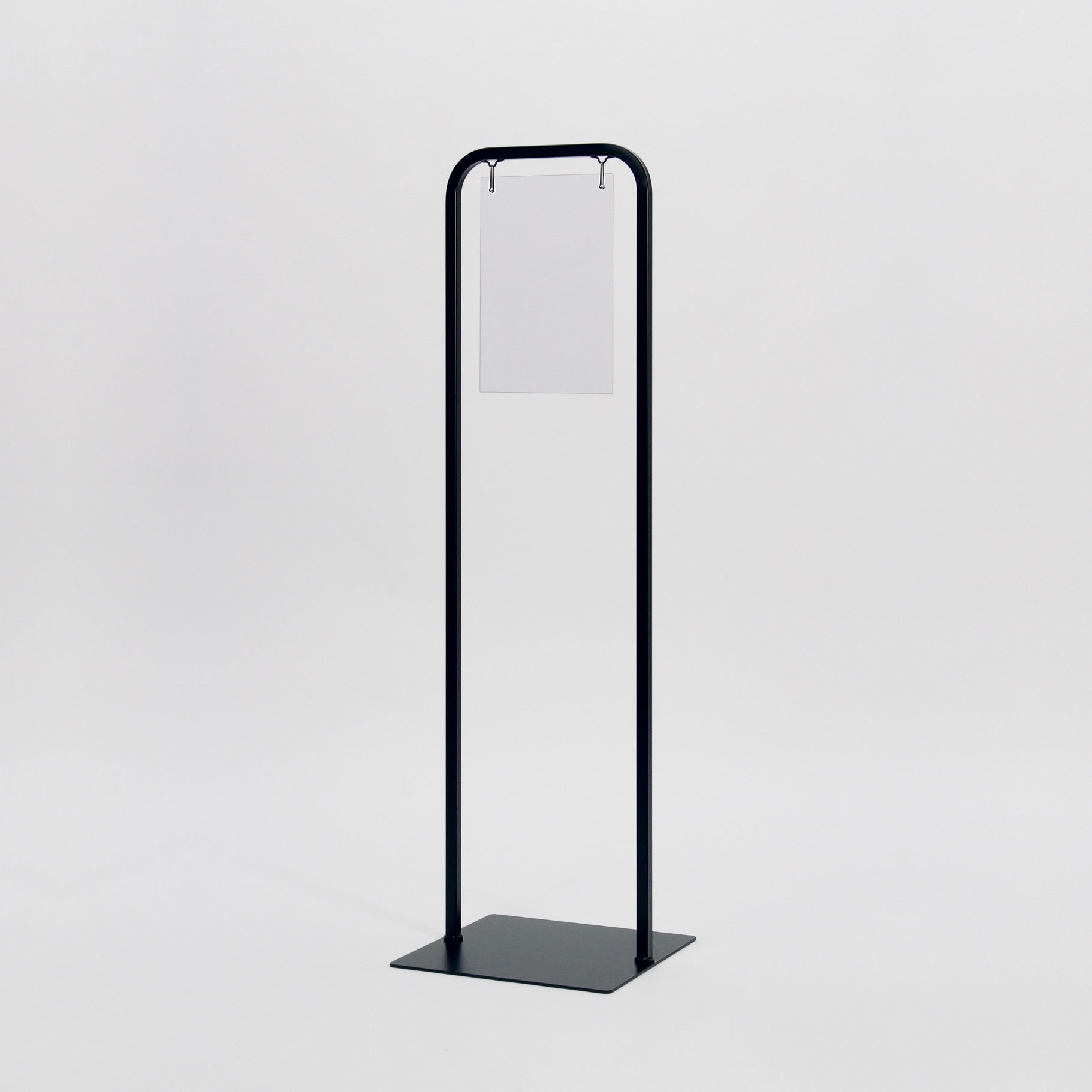 おしゃれ立て看板 スリムT型 差し替え A4タテ 黒色 屋内仕様